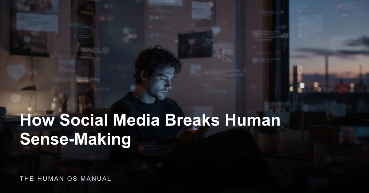 How Social Media Breaks Human Sense-Making