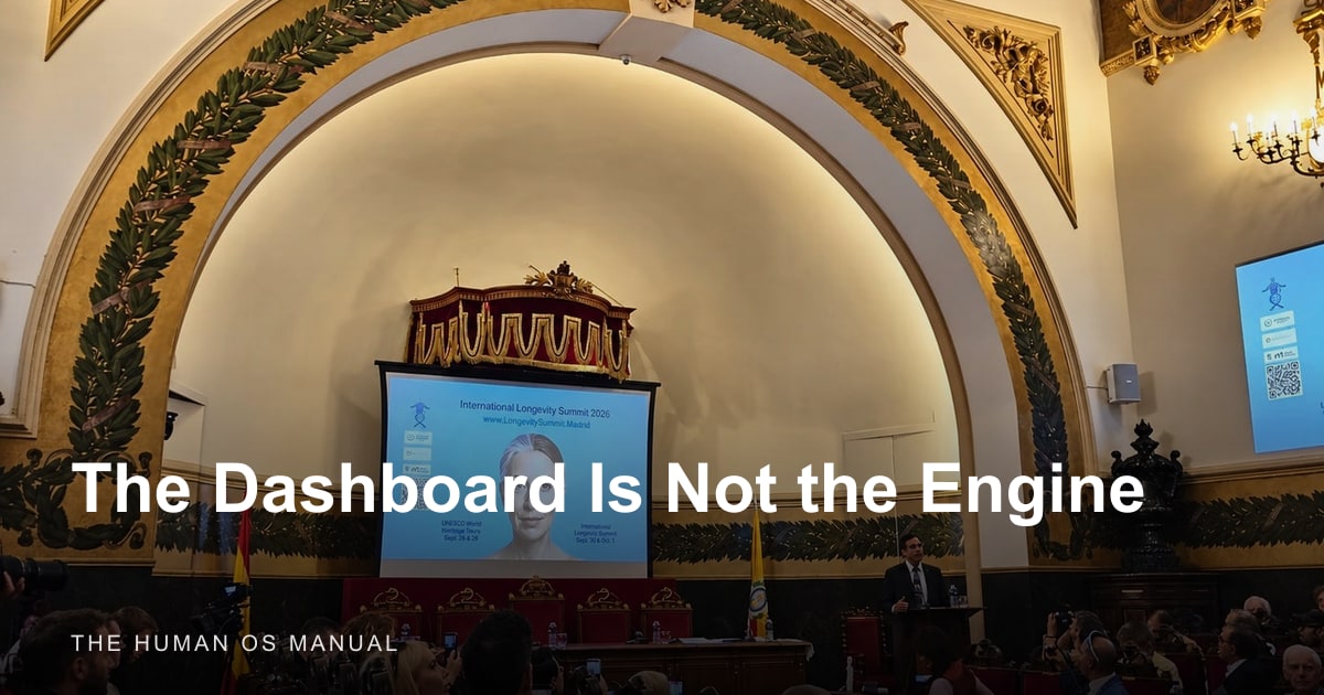 The Dashboard Is Not the Engine