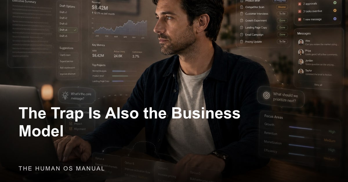 The Trap Is Also the Business Model